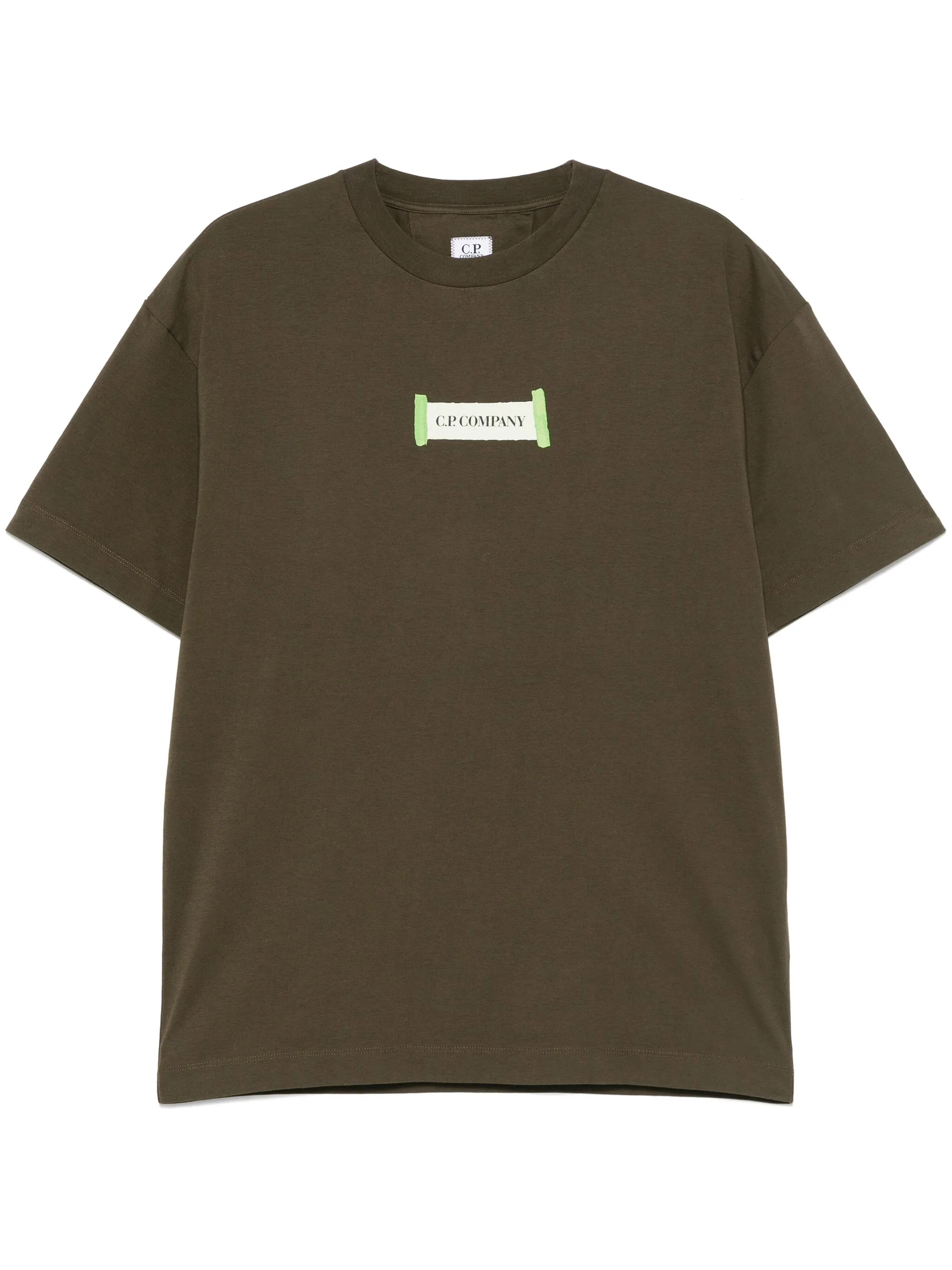 T-Shirt CP COMPANY Green ivy