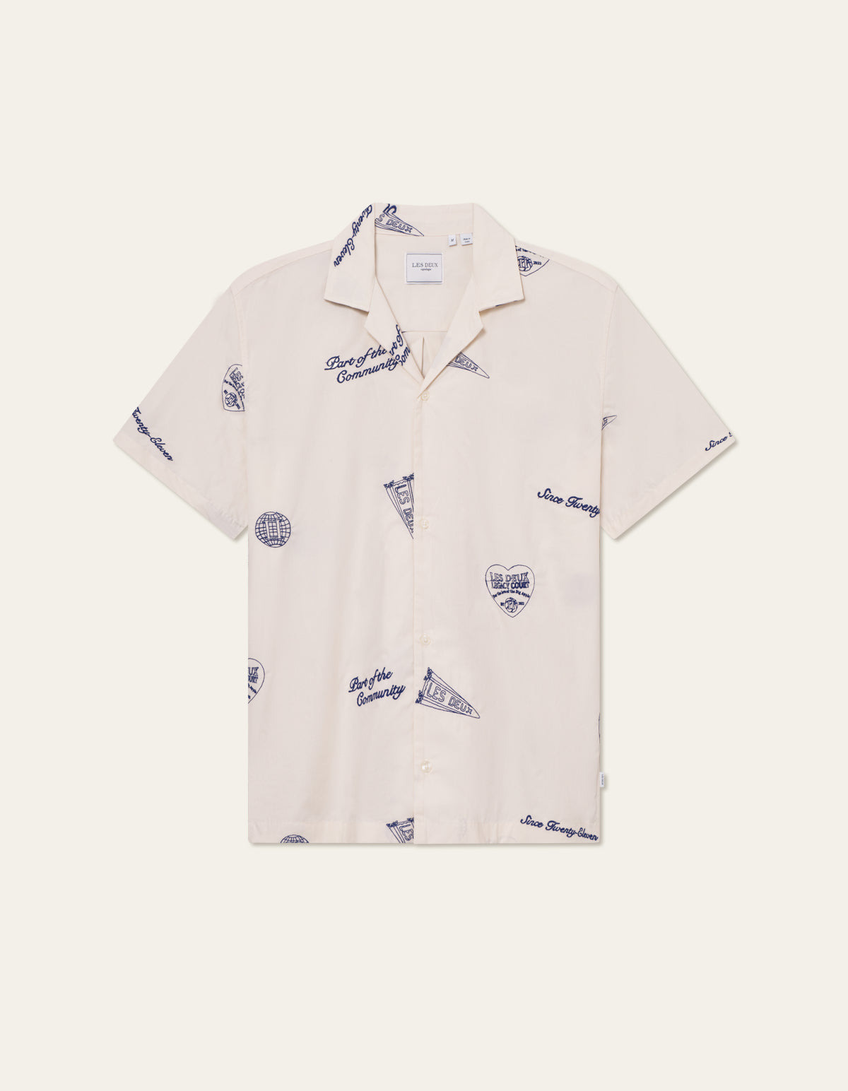 Chemises LES DEUX Ivoire/Blueprint