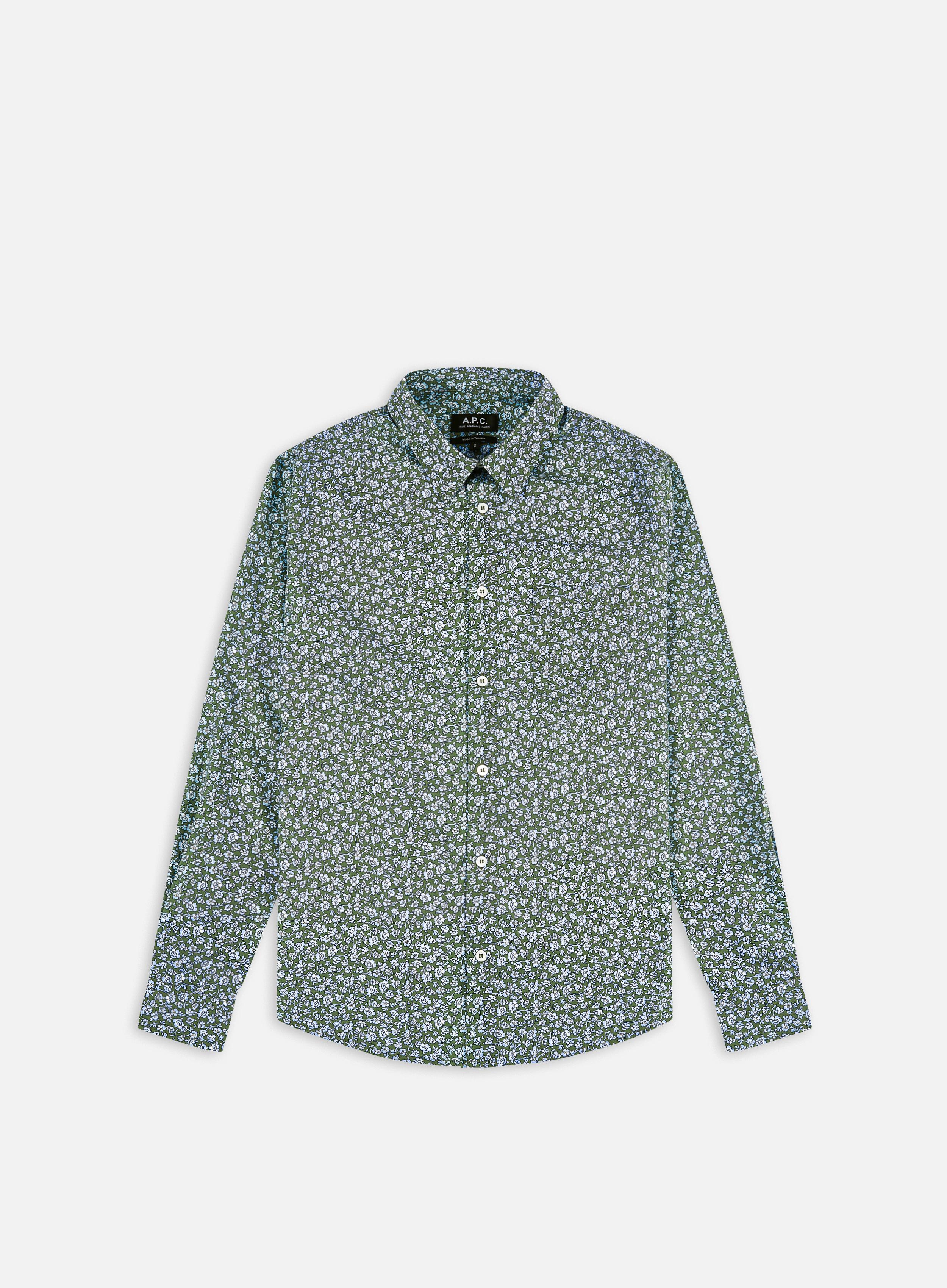 Chemise APC Vert