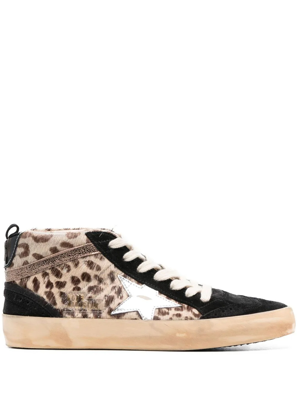 Sneakers GOLDEN GOOSE Marron Argent Noir Marron Crème
