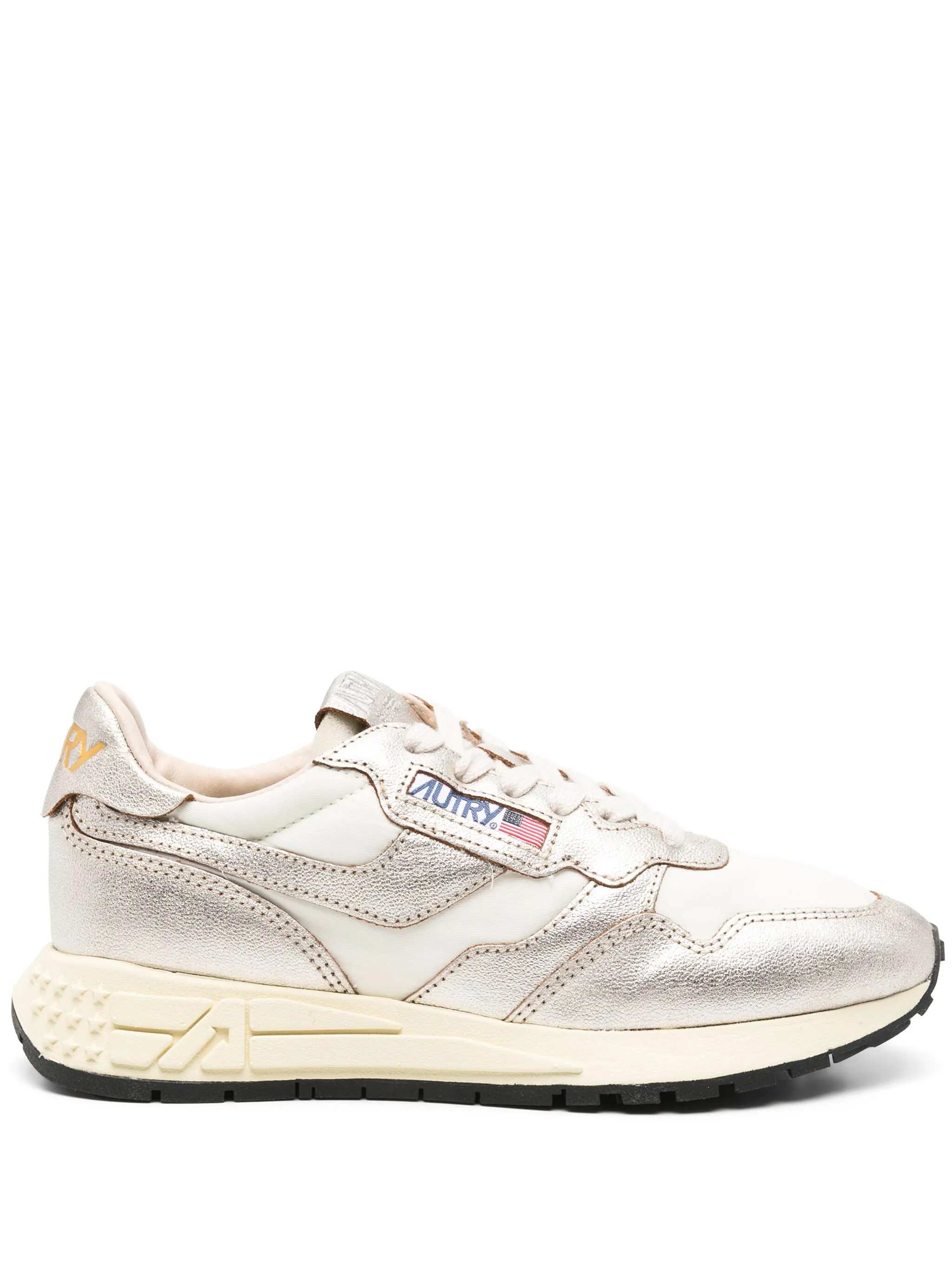 Sneakers AUTRY Blanc/Gold