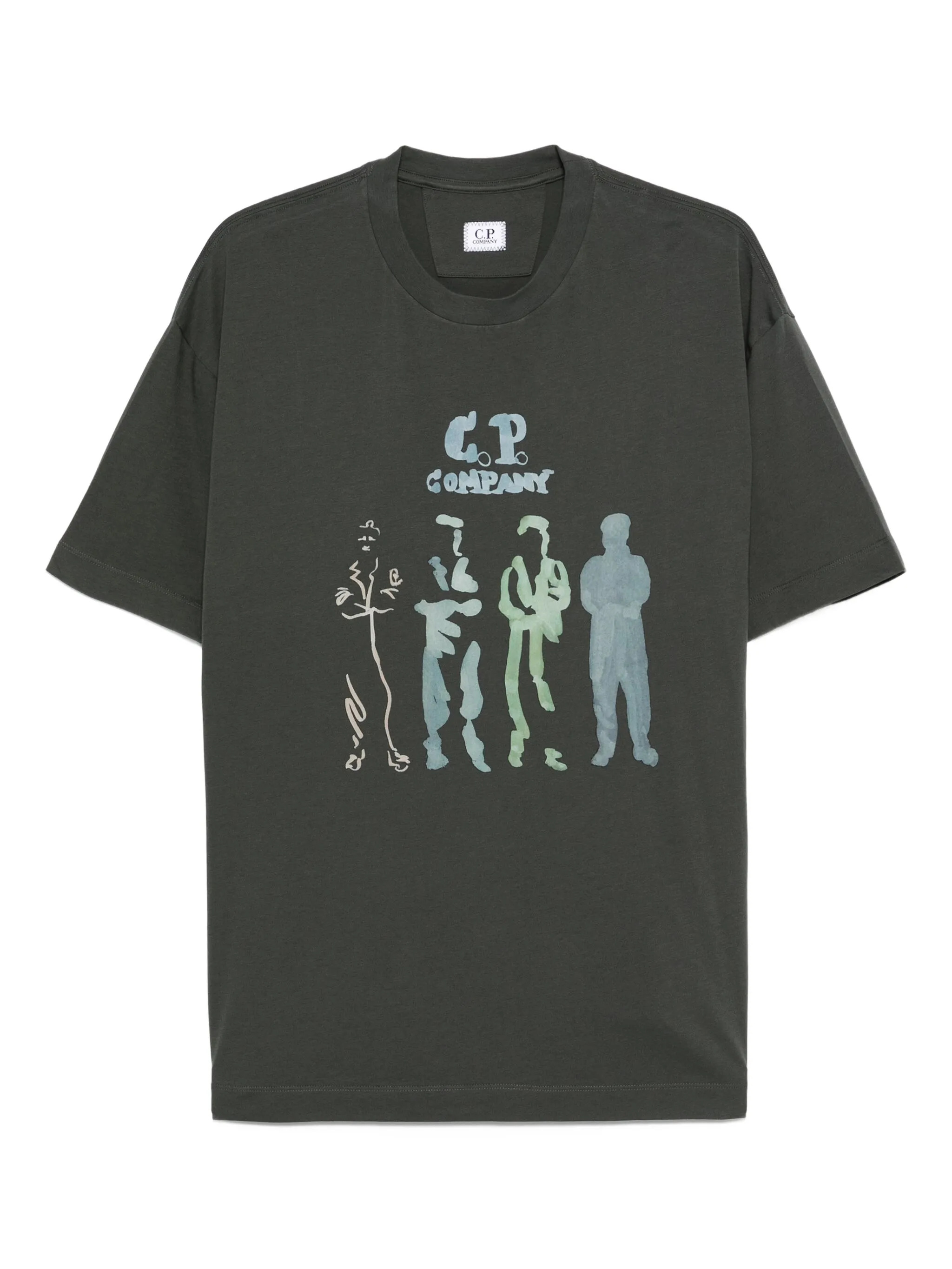 T-Shirt CP COMPANY Shadow Foncé