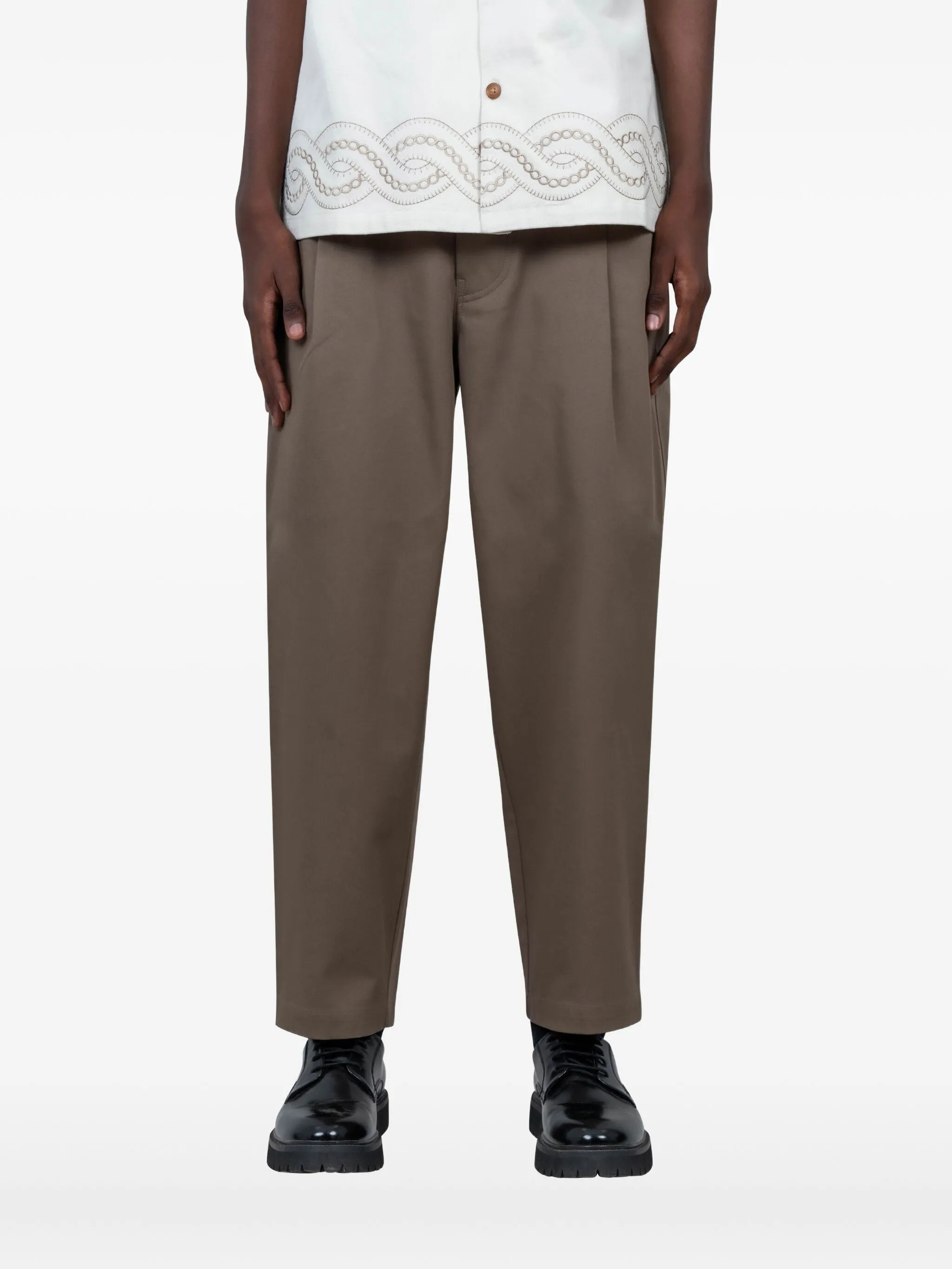 Pantalon DROLE DE MONSIEUR Taupe
