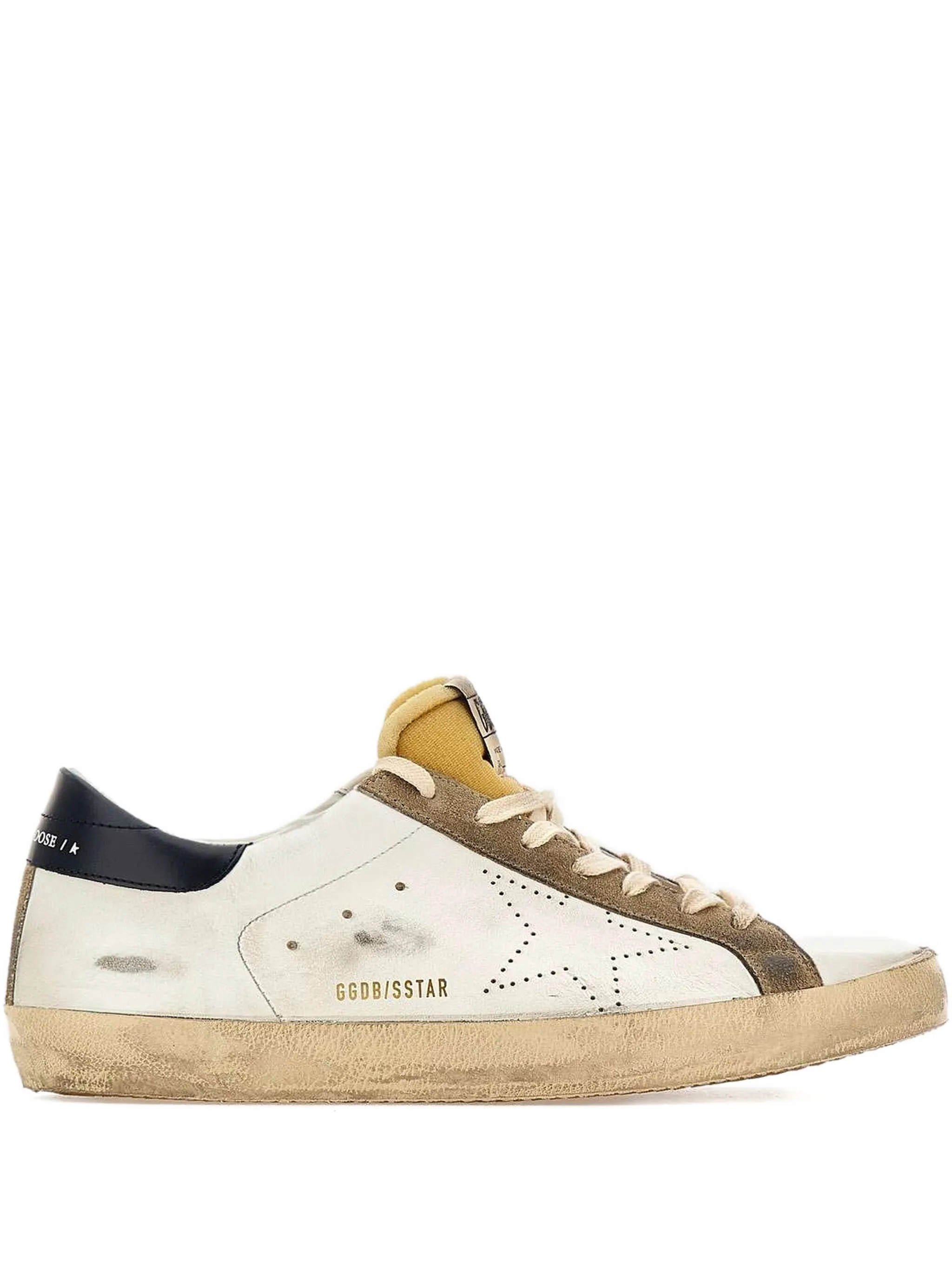 Sneakers GOLDEN GOOSE Blanc/Yellow/Taupe/Bleu