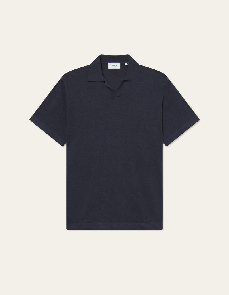 Polo LES DEUX Bleu marine Foncé