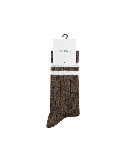Sock LES DEUX Marron slate