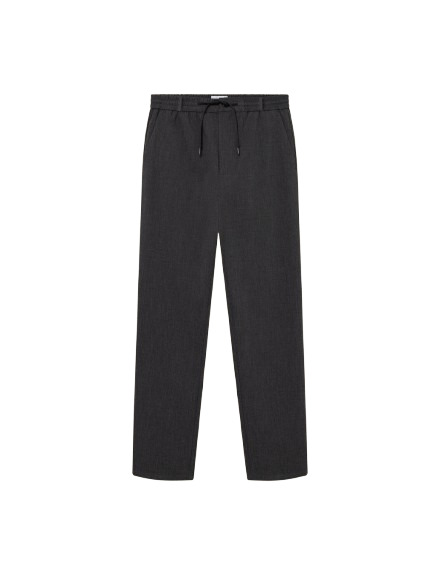 Pantalon LES DEUX Melange Gris Foncé