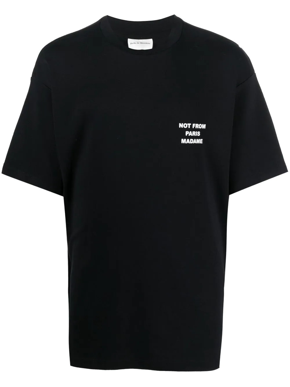 T-Shirt DROLE DE MONSIEUR Noir