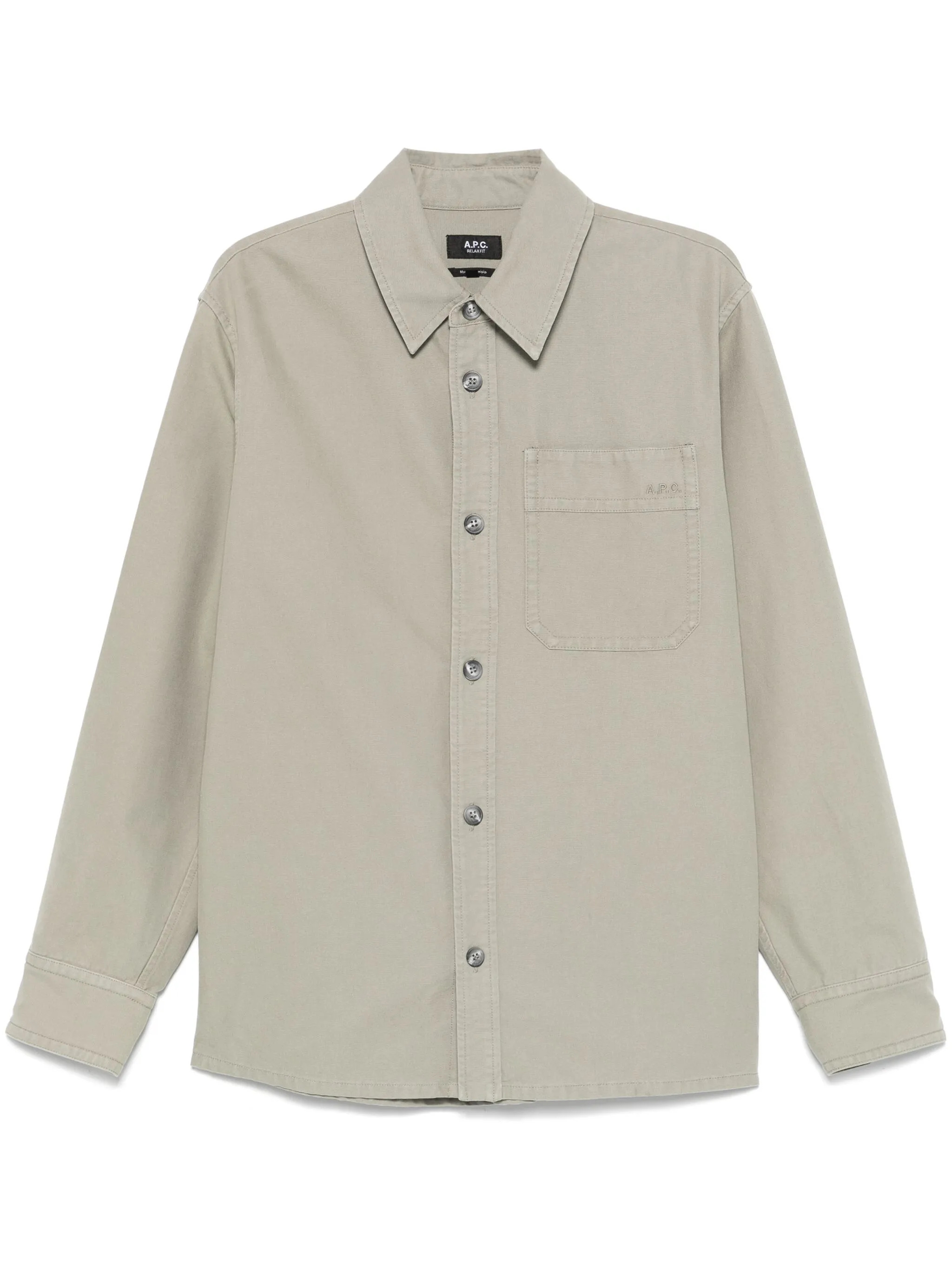 Overshirt APC Green gray