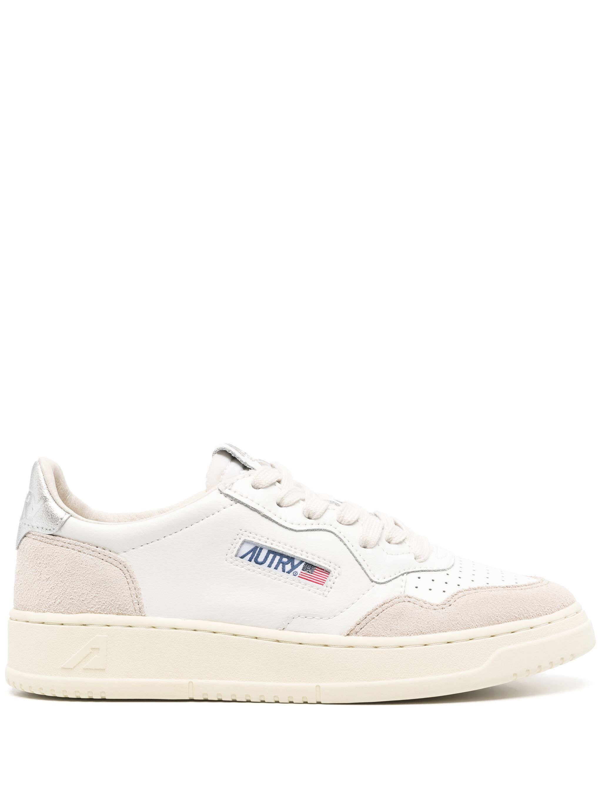 Sneakers AUTRY Blanc/Argent