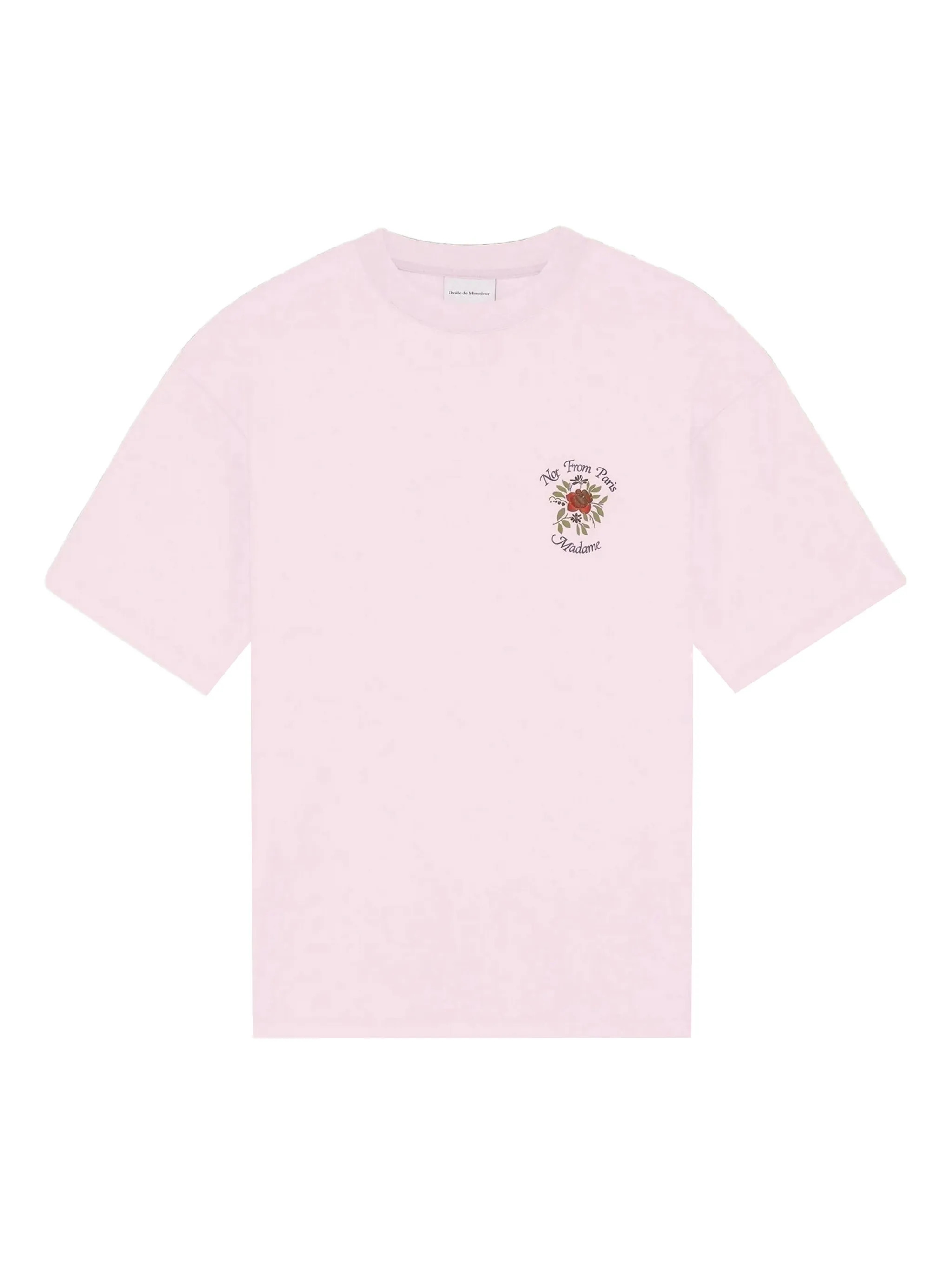 T-Shirt DROLE DE MONSIEUR Pink Clair