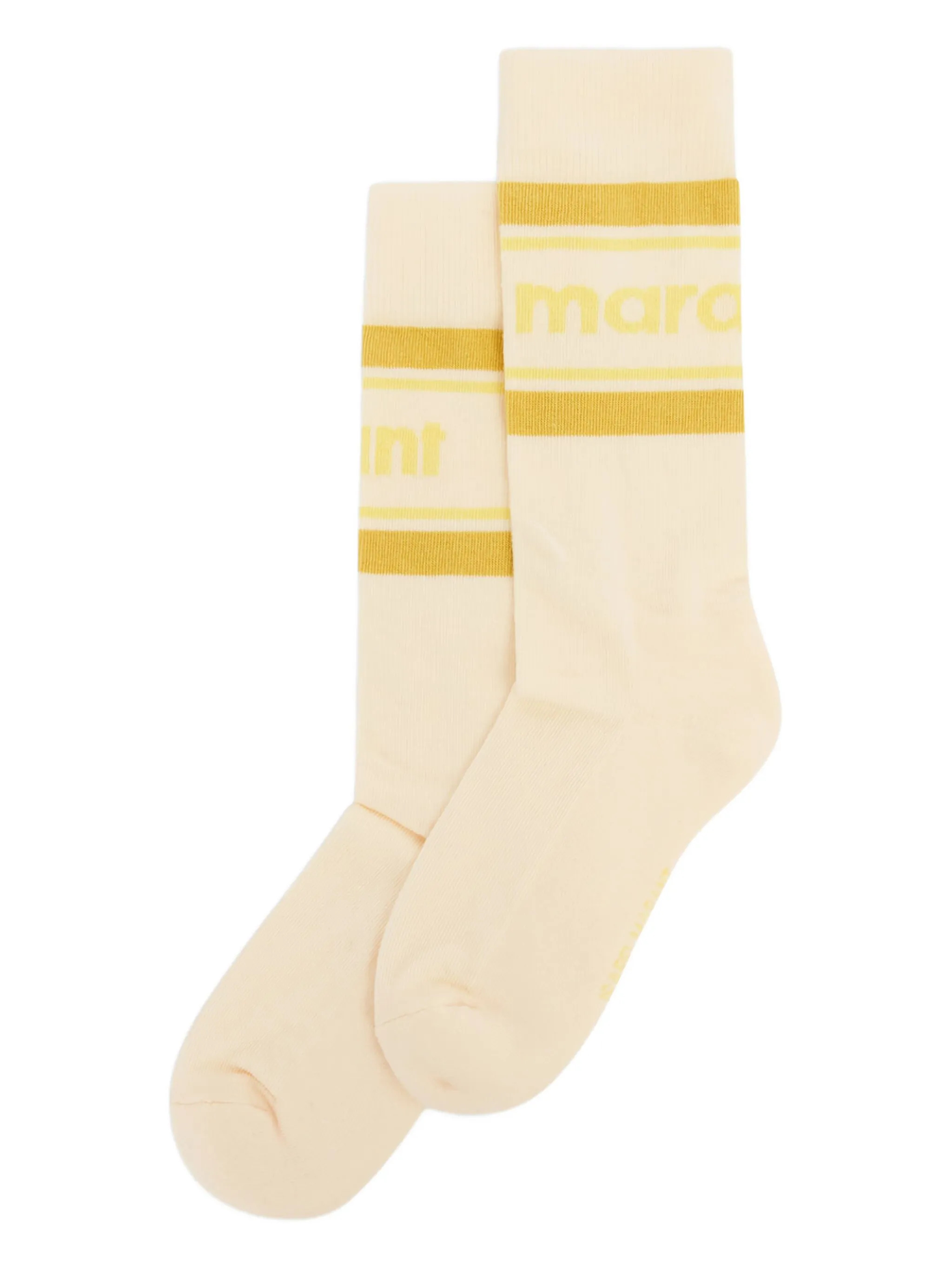 Sock ISABEL MARANT Ecru/Yellow
