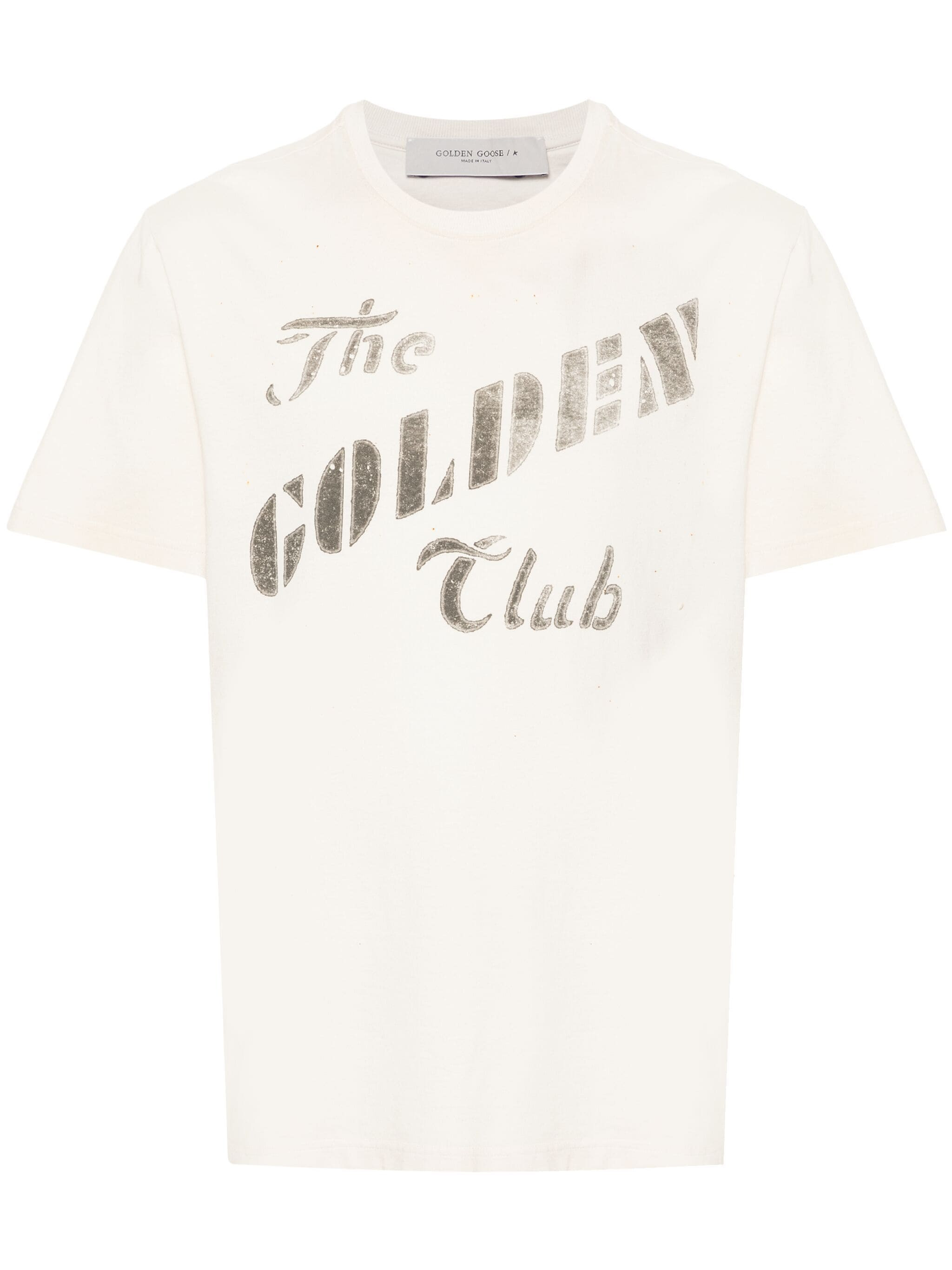 T-Shirt GOLDEN GOOSE Blanc/Noir