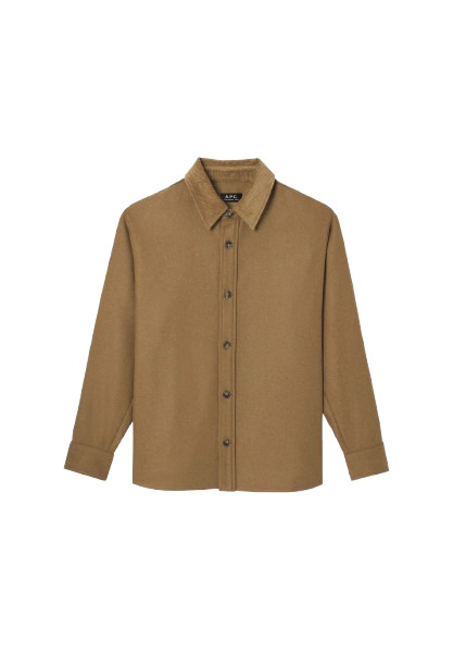 Overshirt APC Noisette