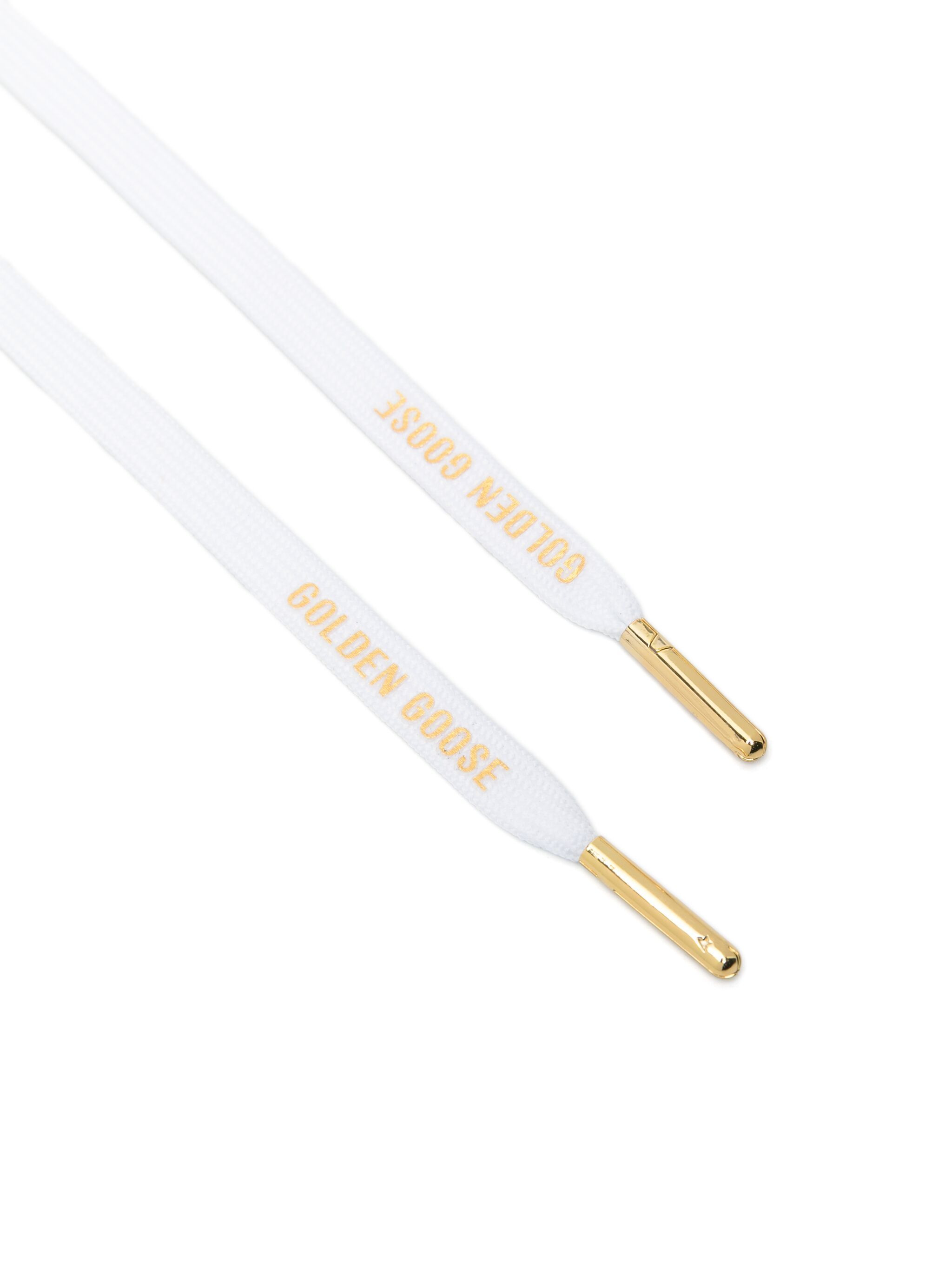 Lace GOLDEN GOOSE Blanc/Gold