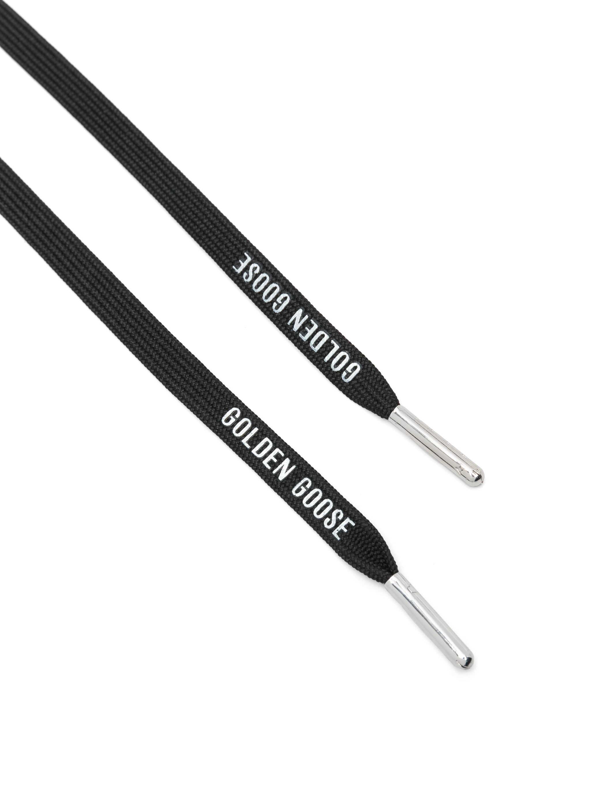 Lace GOLDEN GOOSE Noir/Argent