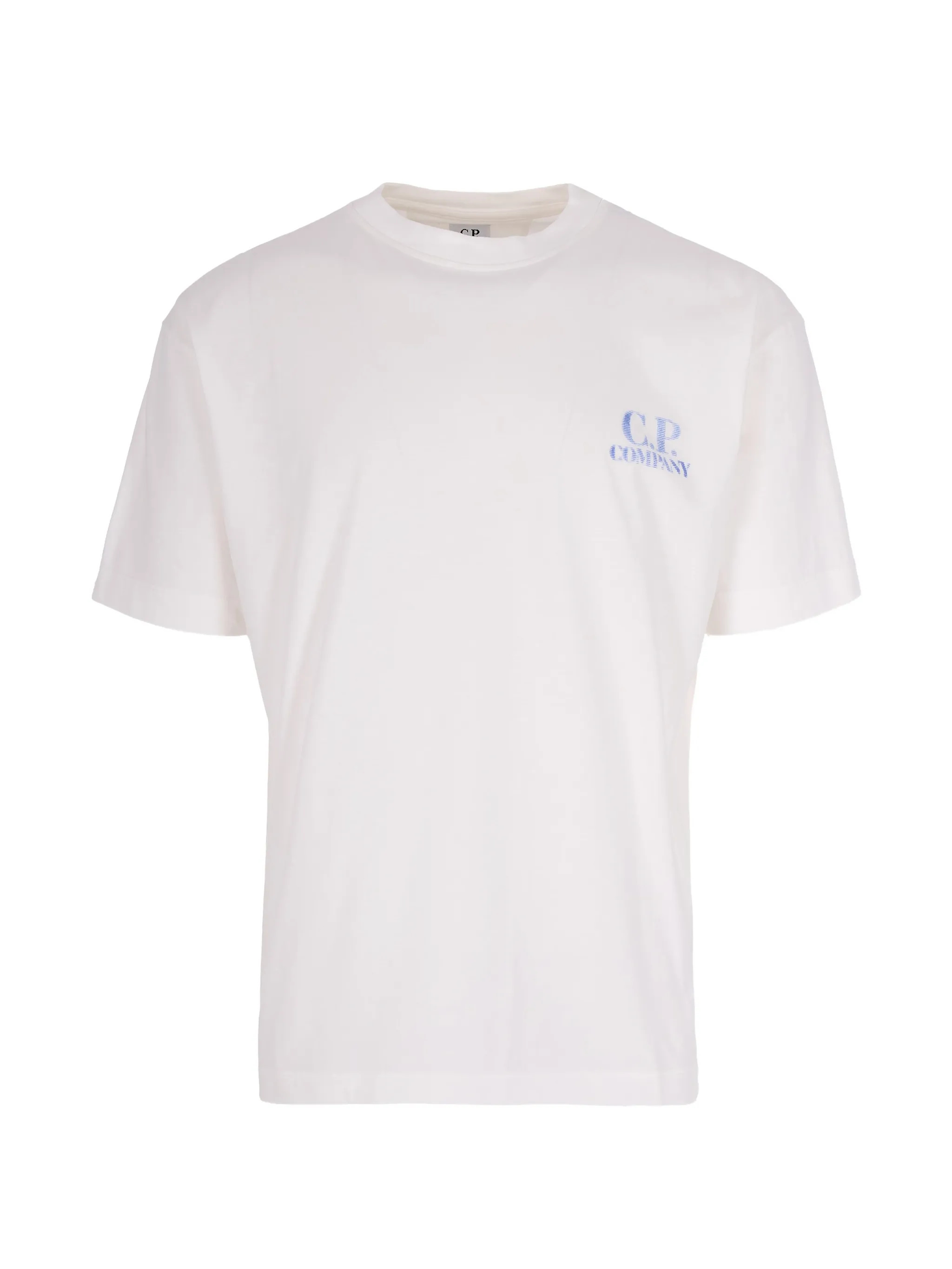 T-Shirt CP COMPANY Blanc gauze