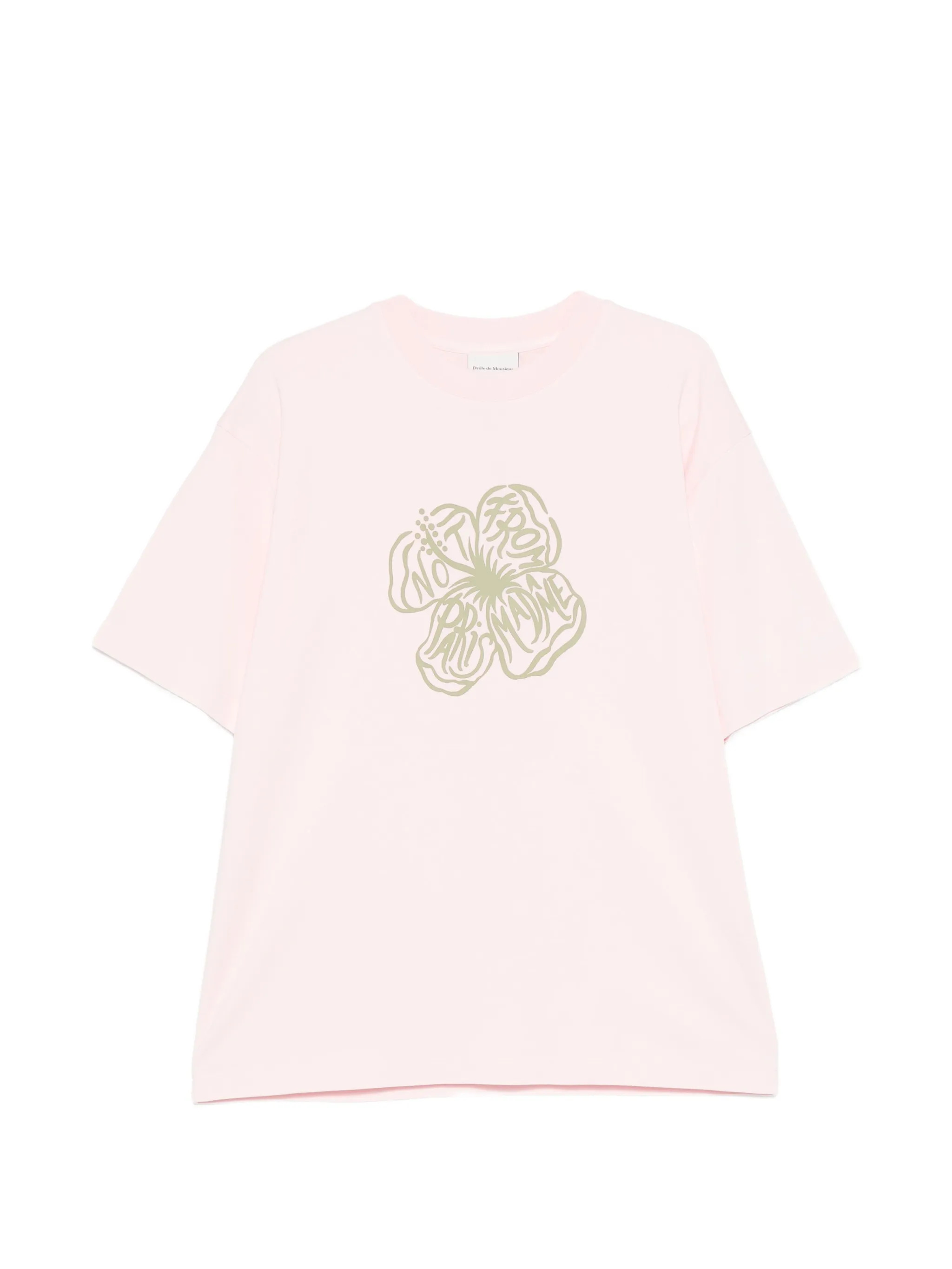 T-Shirt DROLE DE MONSIEUR Pink Clair