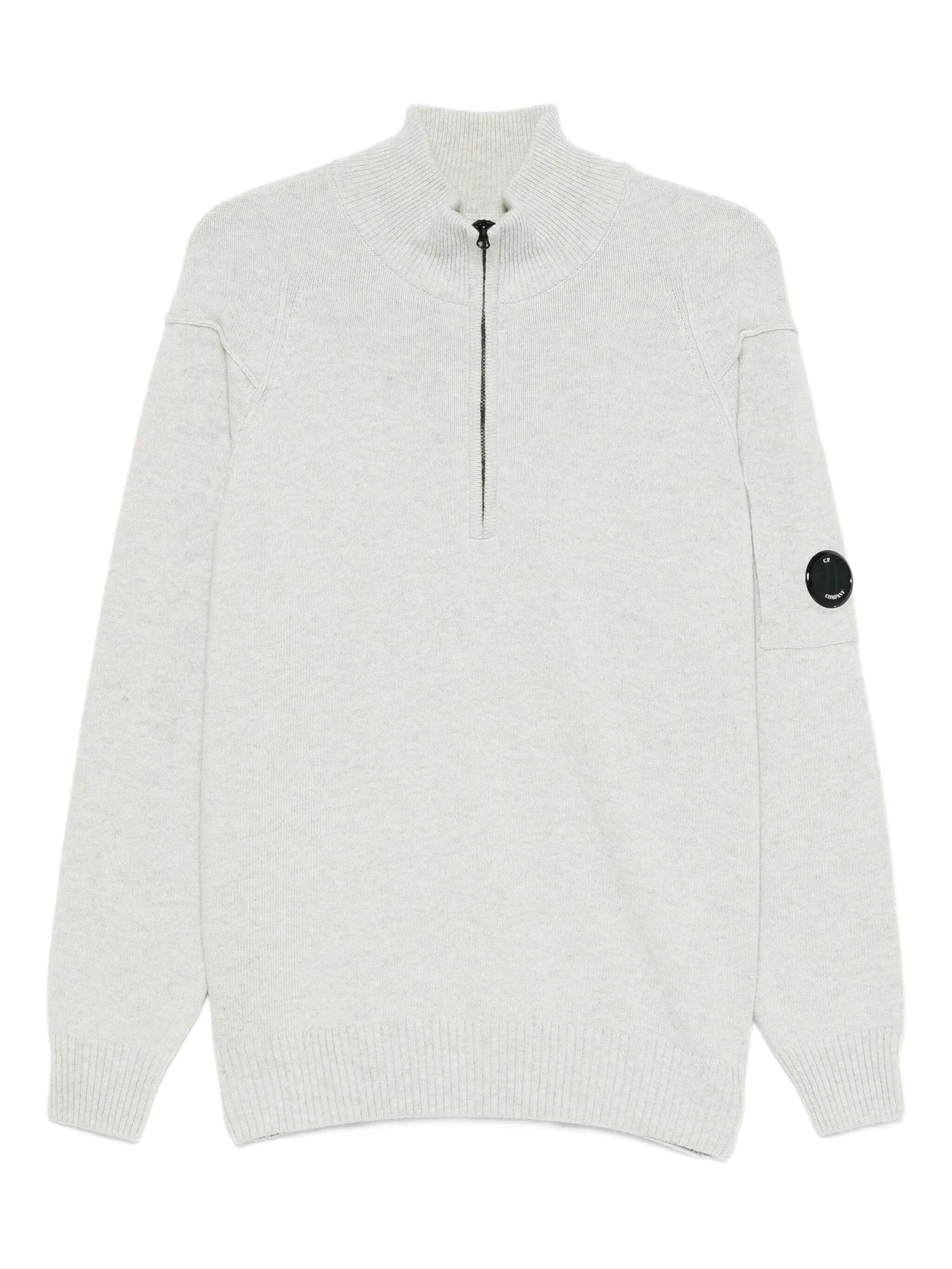 Pull CP COMPANY Melange Blanc off