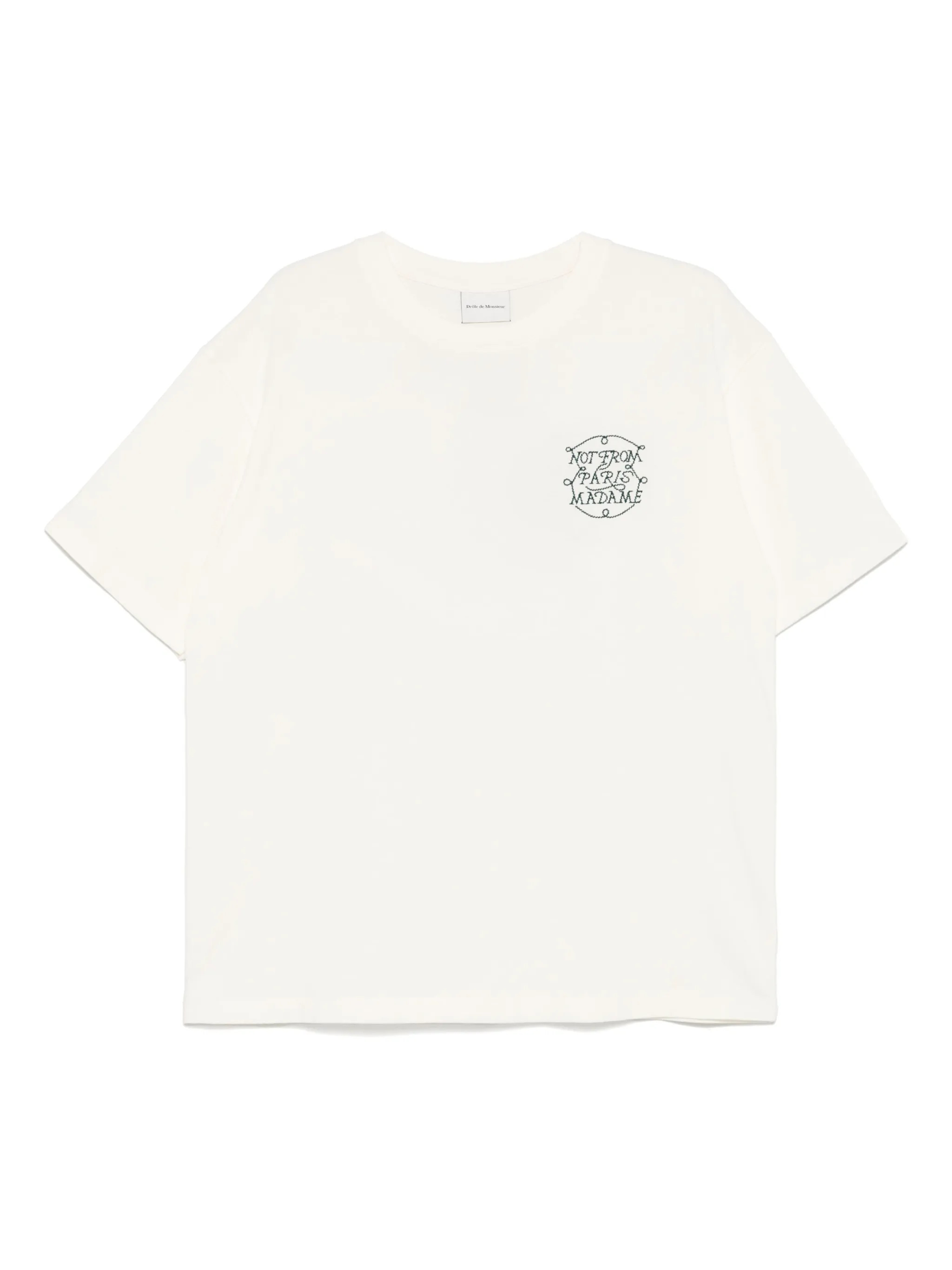 T-Shirt DROLE DE MONSIEUR Blanc off