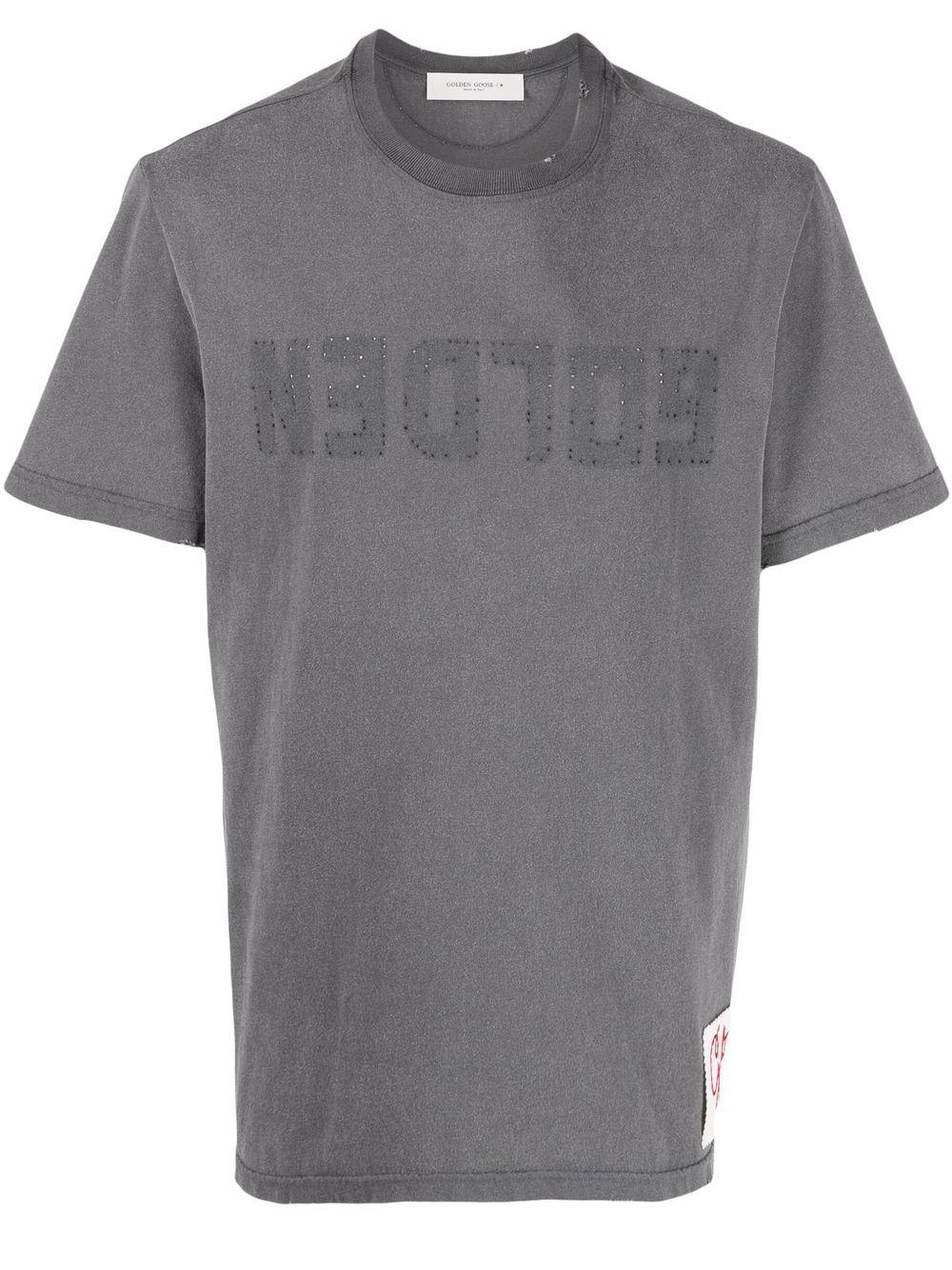 T-Shirt GOLDEN GOOSE Gris