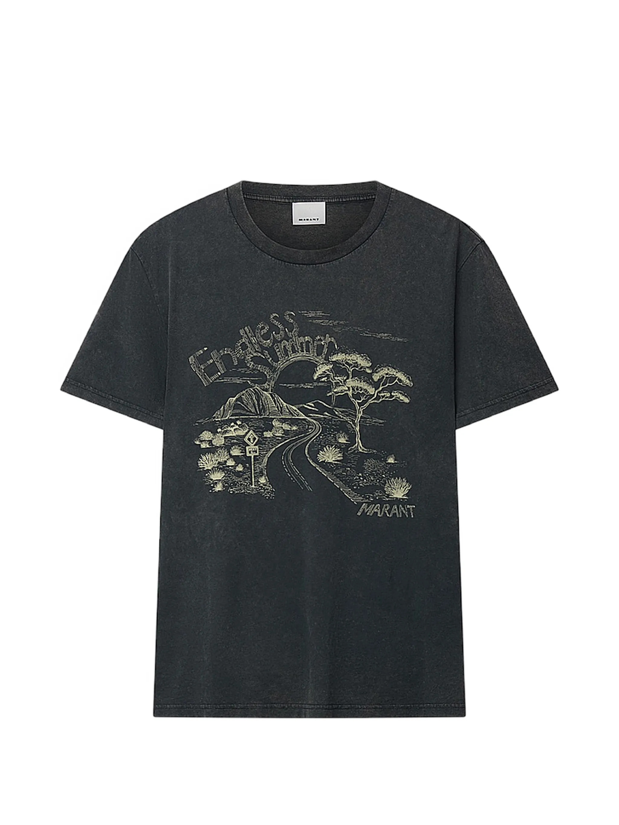 T-Shirt ISABEL MARANT Noir Pale