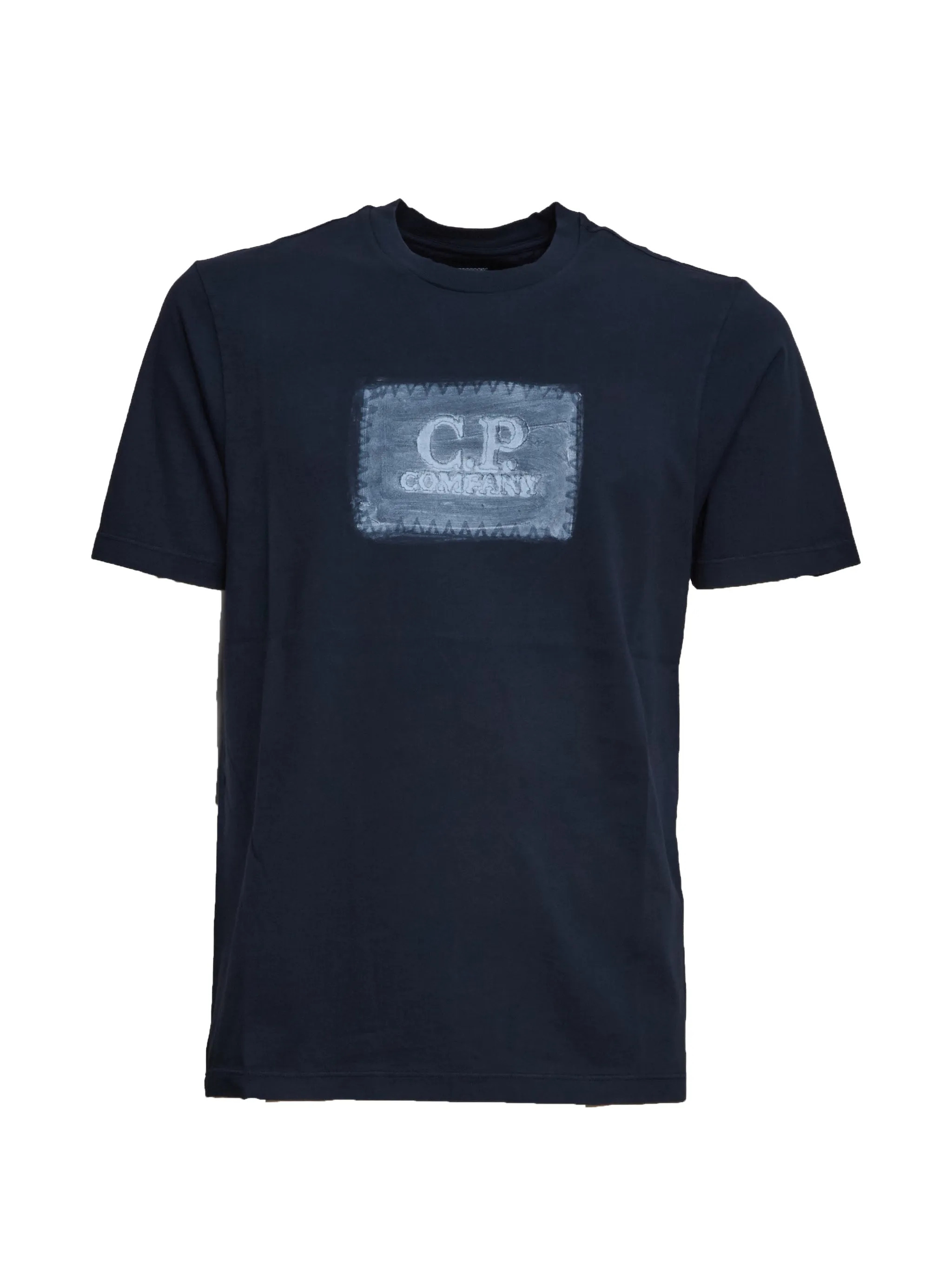T-Shirt CP COMPANY Bleu marine midnight