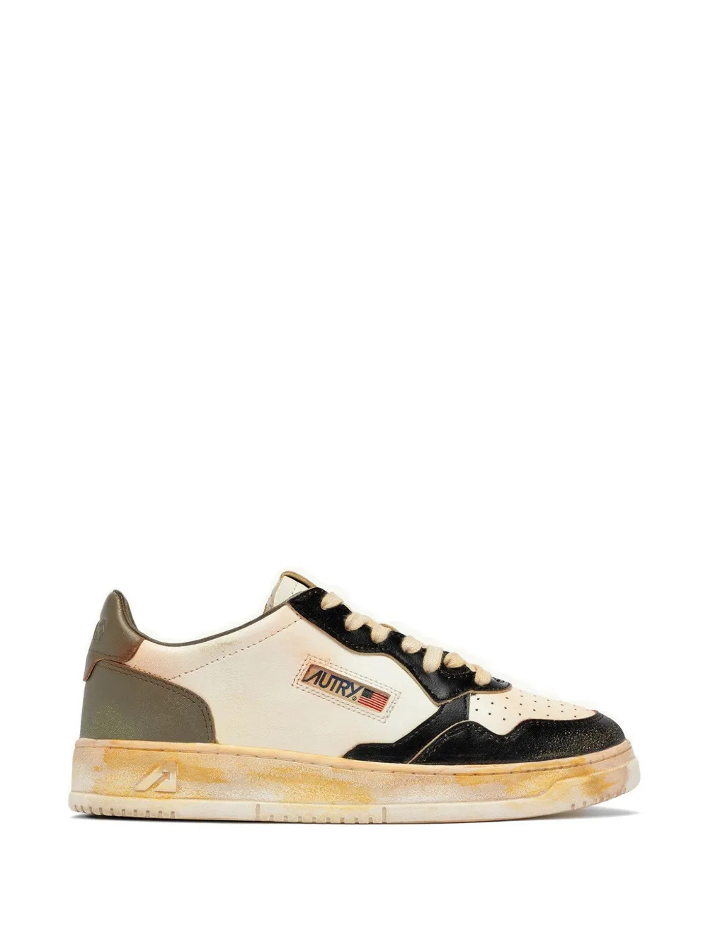 Sneakers AUTRY Wht/Blk/Covgrn