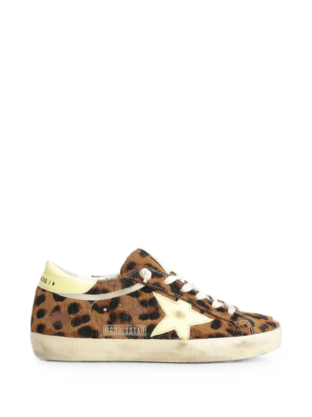 Sneakers GOLDEN GOOSE Leopard/Yellow pale