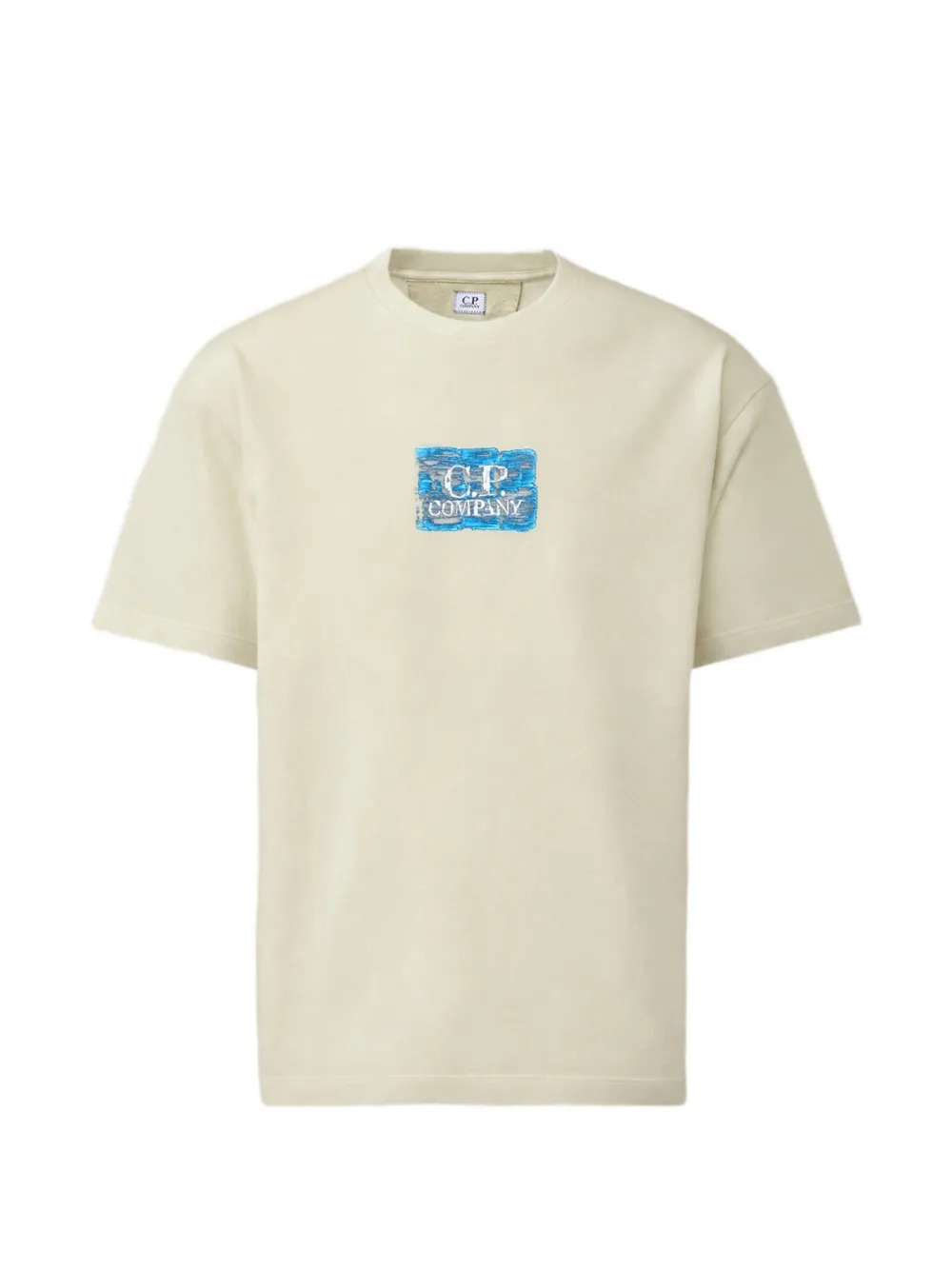 T-Shirt CP COMPANY Birch Argent
