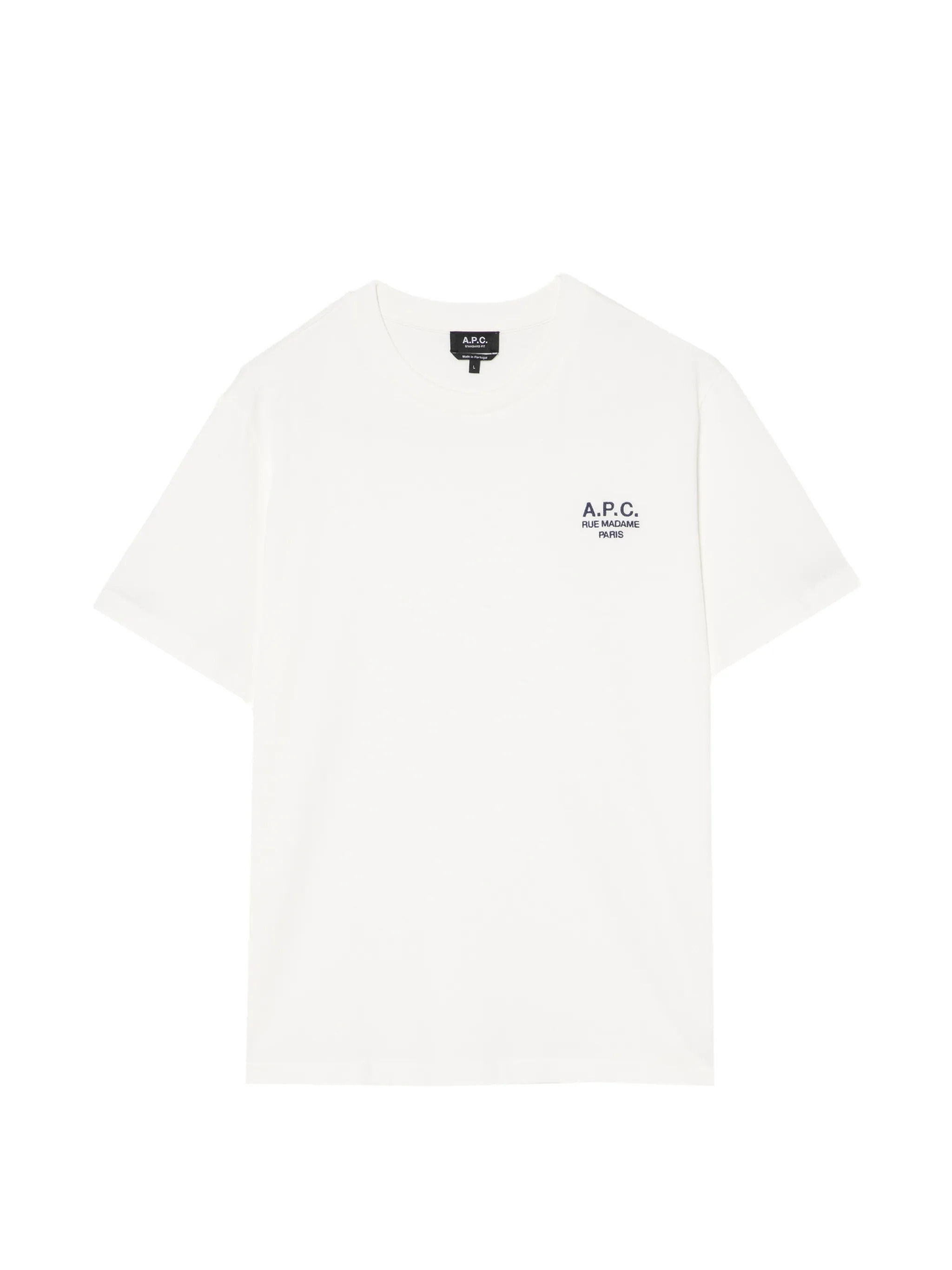 T-Shirt APC Blanc/Marron