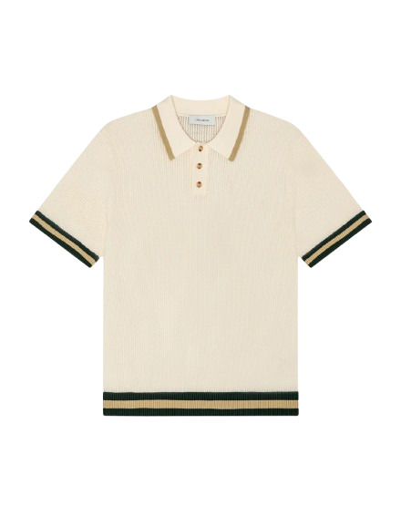 Polo LES DEUX Blanc eggnog